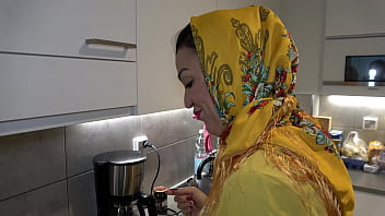 Horny Stepson Fucked His Big Ass Arab Stepmom In Hijab