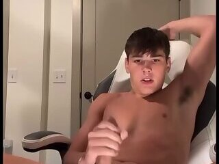 Twinks showing off and cumming compilation