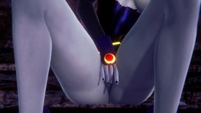 Raven Fingering That Pussy | Titans 3D Porn