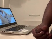 NBC Cumshot on mini Babe Ruth’s