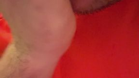 Raw nail biting