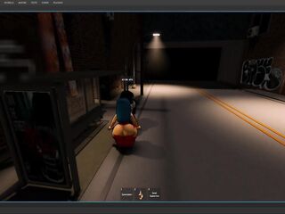 CLUELESS LADY GETS BANGED IN THE MIDST OF THE STREET LIKE A PROSTITUTE - Part one