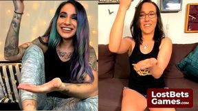 Sinn Sage and Sheena sexy strip Rock Paper Scissors game