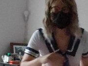 Cosplay Masturbation I am horny