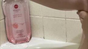Shaving My Curvy Body: Legs, Armpits, and Pussy