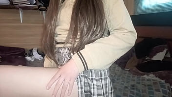 mi novia colegiala me pide que le ayude a hacer tareas, (VIDEO COMPLETO EXCLUSIVO DE SHEER)