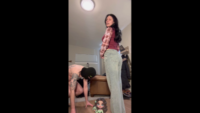 Creampie panty cuck