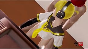 Vocaloid Yaoi Video - Kagamine Len is Fucked - Asian Japanese Manga Anime Hentai Gay Porn