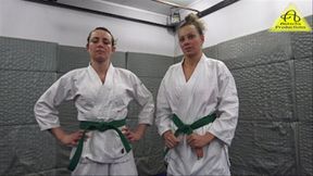 Kimbra vs Xena judo gi match