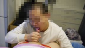 Chinese Shemale in High Heels get Her Lady Cock Suck and Getting Ass Eaten