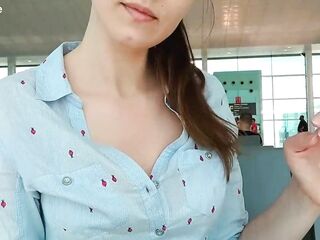 MILE HIGH - public flashing & squirt