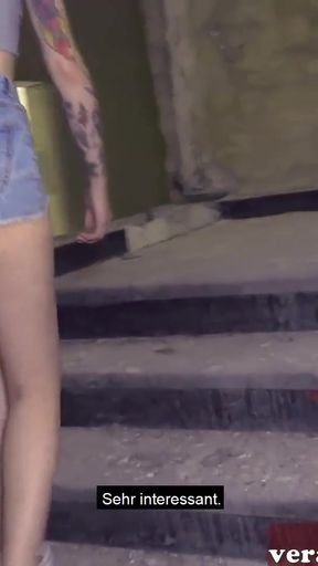 Stunning moment from "EroCom Date - skinny teen slut public pick up Outdoor POV"