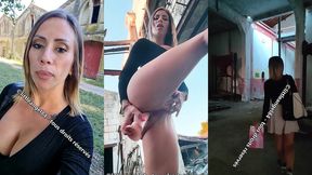 littleangel84 - je cache un cadeau dans un urbex, me gode et suce une queue
