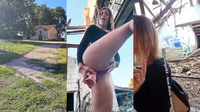 littleangel84 - je cache un cadeau dans un urbex, me gode et suce une queue