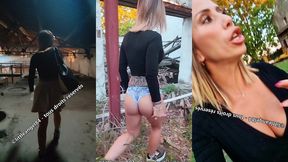 littleangel84 - je cache un cadeau dans un urbex, me gode et suce une queue