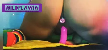 Sexy wife plays with her alluring ass and rides it hard