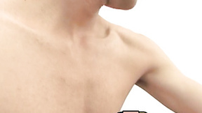 ”Petite twink gives a sloppy blowjob & ends up railed hard”