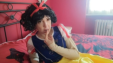 Chantal Channel as burpin snowhite so wet and hot