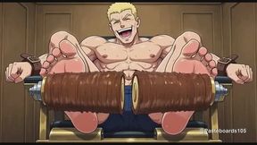 The Shine Parlour - Strapped In The Chair, Brush Rollers On His Bare Soles (Anime Bara)