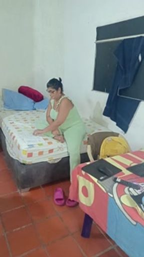 My stepbrother gets excited every time he sees me studying, he gives me a delicious massage and ends