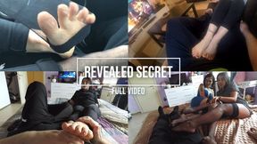 Revealed secret (FULL VIDEO) (Footsie - Foot Fetish) -FULL HD