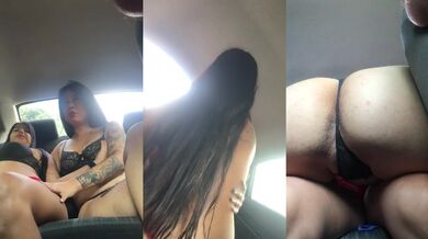 College girls cream truck uber happen in car sex solo fingering teen