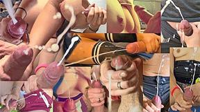 ”The MILFMaid™ Cumpilation (2) HUGE DOUBLE Cum Handjob Cumshot Compilation”