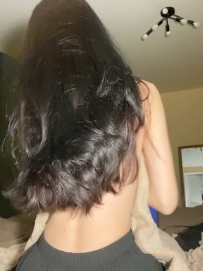 Sexy Back and Long Hair