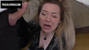 Hannah Blake cries out as Pascal fills her tight holes with his big cock&#x1F32D;