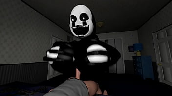 Nightmarionne gives Michael the Paizuri.