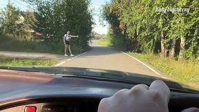 the poor girl was dumped by a guy and i gave her a ride on my dick