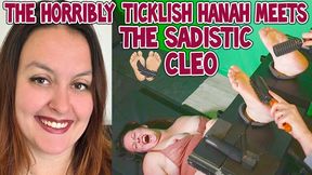 THE HORRIBLY TICKLISH HANAH MEETS THE SADISTIC CLEO - FULL HD MP4