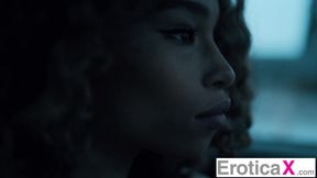 EroticaX - Ebony Beauty Seduces Handsome Hunk