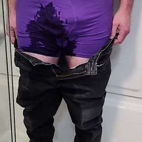 Pissing my new underwear, when I had to go