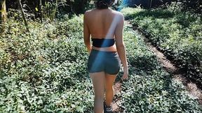 My hot stepdaughter kept teasing me in the woods, making me horny and I ended up taking the virginity of her tight ass. Vagninho and DutraSuraaa full video on Sheer.com and XRed
