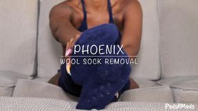 Phoenix Wool Sock Removal