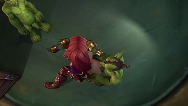 An Elf has a Threesome with two Goblins - Warcraft Parody
