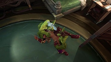 An Elf has a Threesome with two Goblins - Warcraft Parody