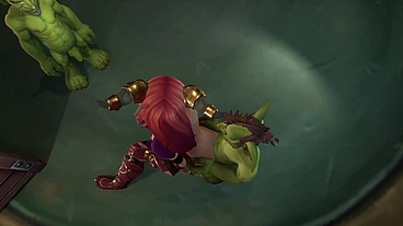 An Elf has a Threesome with two Goblins - Warcraft Parody