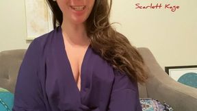 SD Anal Training Instructional Video- Scarlett Kage - beginning submissive, anal slut, anal whore, pegging, butt plug, anal dildo, panties, sissy training MP4