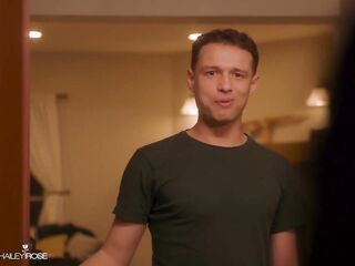 Hailey Rose comes over to the frat abode for hookup sex - All Or No thing Episode Part two