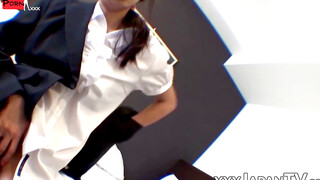 Japanese Bombshell - Sensual Cam Girl Masturbates In Private Room