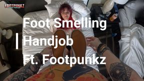 Peaches First Foot Smelling Handjob