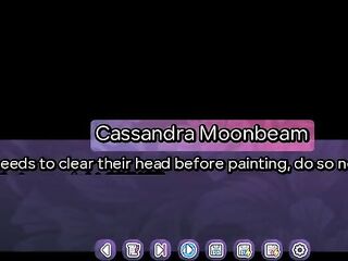 Transsexual Art Students Painted Me White With Group Cum Load