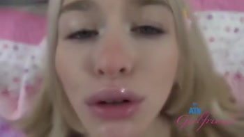 Dreamy Blonde Teen (18+)'s Insane Creampie Frenzy