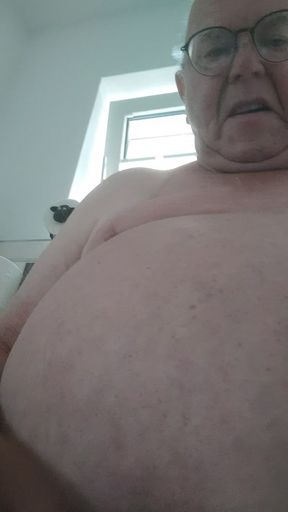 Naked in Bathroom and Toilet