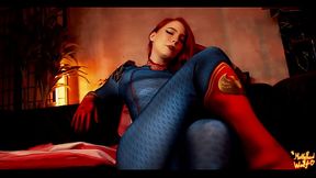 Little Whore Felt the Full Power of Fem Homelander - MolIyredwolf