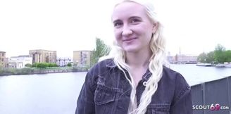 Exciting Casting Adventure in Berlin with Daruma Rai - A Stunning Blonde Discovery!