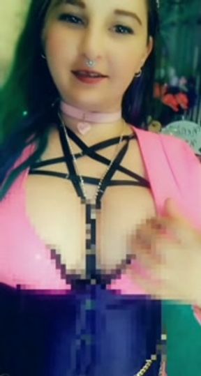 Findom Latex Dominatrix Censored Tits Fuck You Rip Off! How Bad do you wanna see these Giant DDs?