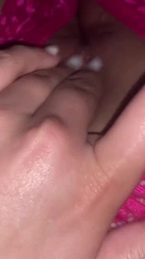 Masturbate in the middle of my pink panty   Clip 1